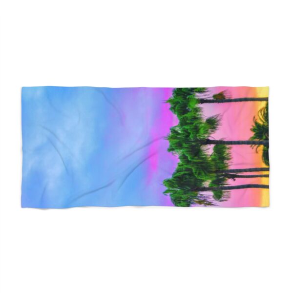 Beautiful Sunset Beach Towel - Image 2