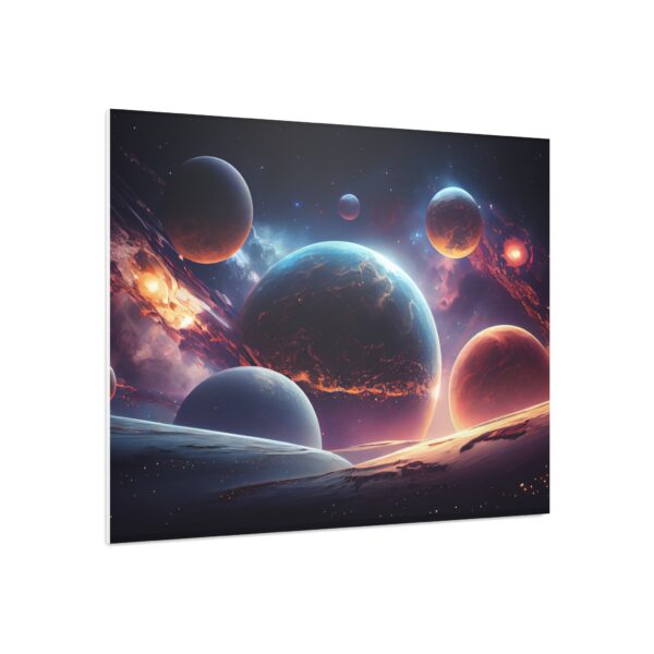 Cosmic Foam Board Wall Art - Stunning Space Design for Home Decor - Image 14
