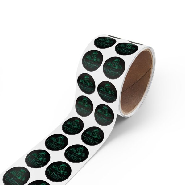 Total Designs Co Round Sticker Rolls - Personalized Label for Branding - Image 6