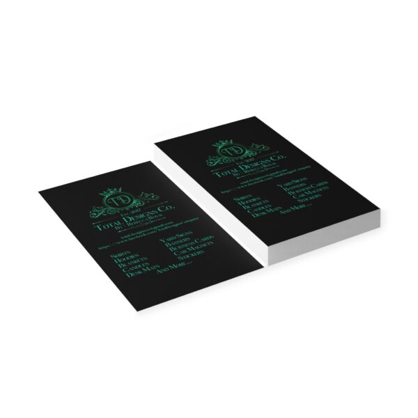 Total Designs Co Elegant Custom Business Cards - Professional Networking & Branding - Image 46