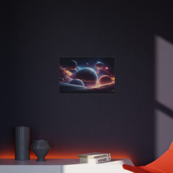 Cosmic Foam Board Wall Art - Stunning Space Design for Home Decor - Image 20