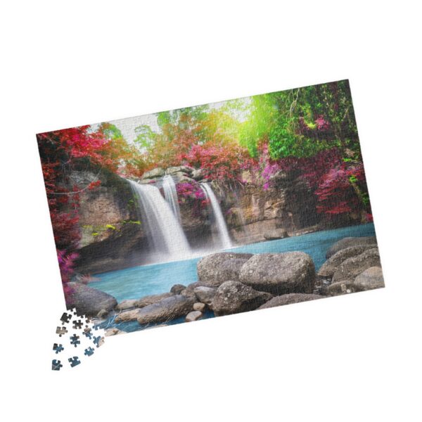 Scenic Waterfall Puzzle – 1014 Pieces for Nature Lovers - Image 15