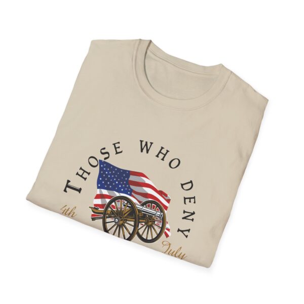 Independence Day Freedom Unisex Softstyle T-Shirt - Image 12