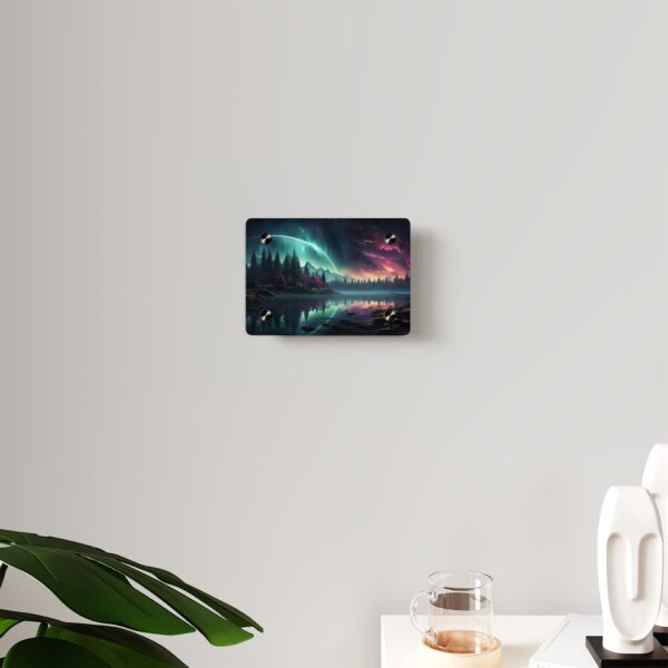 Stunning Acrylic Wall Art - Northern Lights Landscape Panel - Image 7