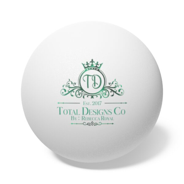 Total Designs Co Ping Pong Balls - Set of 6 | Perfect Party Supplies - Image 2