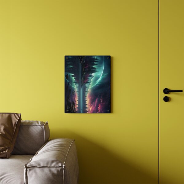 Stunning Acrylic Wall Art - Northern Lights Landscape Panel - Image 32