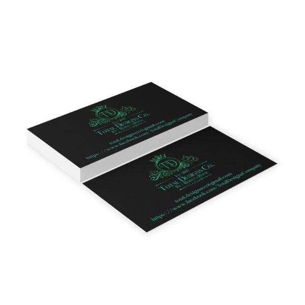 Total Designs Co Elegant Custom Business Cards - Professional Networking & Branding - Image 146