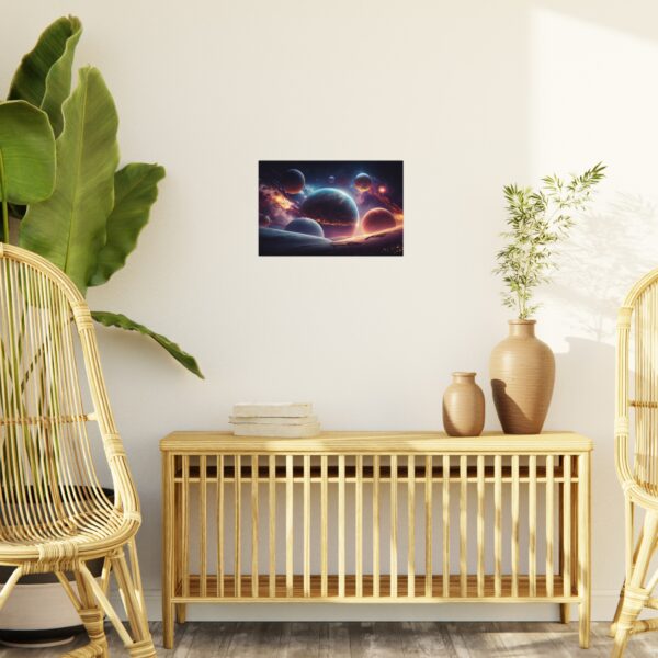 Cosmic Foam Board Wall Art - Stunning Space Design for Home Decor - Image 19