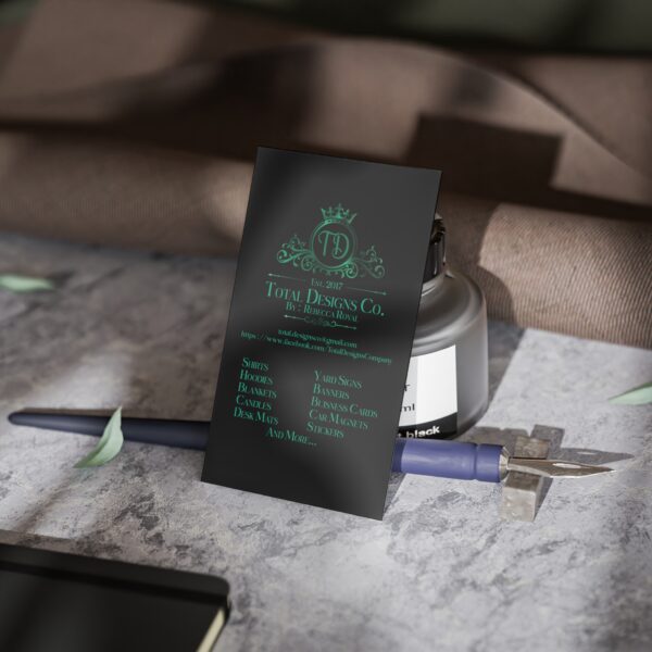 Total Designs Co Elegant Custom Business Cards - Professional Networking & Branding - Image 48