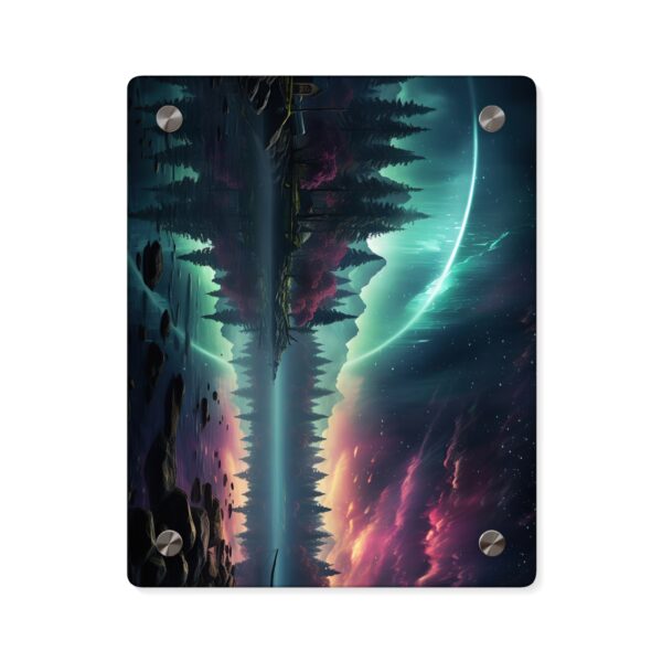 Stunning Acrylic Wall Art - Northern Lights Landscape Panel - Image 21