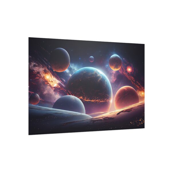 Cosmic Foam Board Wall Art - Stunning Space Design for Home Decor - Image 30