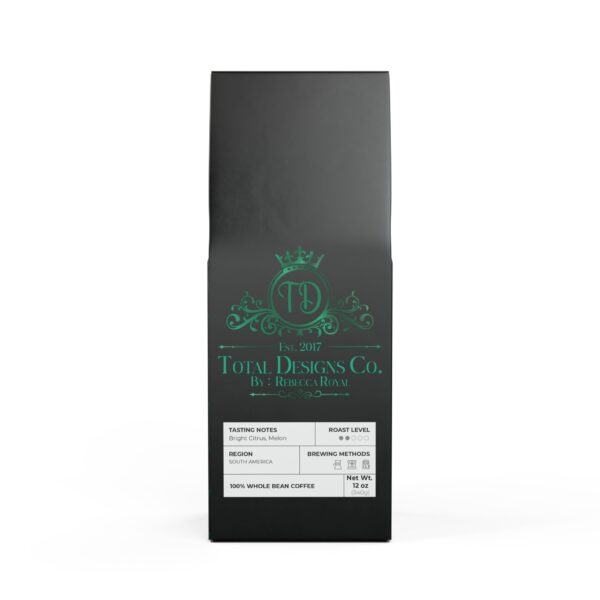 Total Designs Co Colombia Single Origin Coffee (Light-Medium Roast) - Image 5
