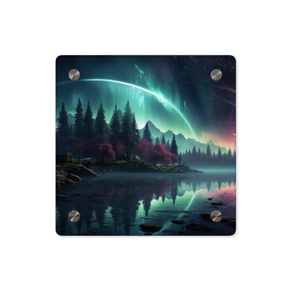 Stunning Acrylic Wall Art - Northern Lights Landscape Panel - Image 33
