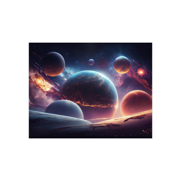 Cosmic Foam Board Wall Art - Stunning Space Design for Home Decor - Image 13