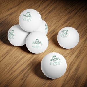 Total Designs Co Ping Pong Balls - Set of 6 | Perfect Party Supplies