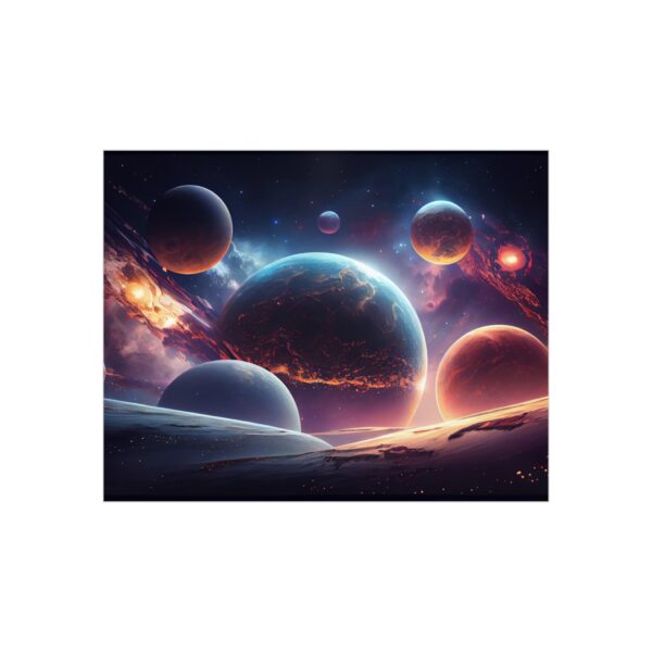 Cosmic Foam Board Wall Art - Stunning Space Design for Home Decor - Image 9
