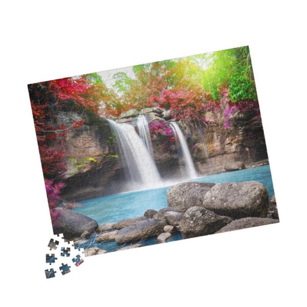 Scenic Waterfall Puzzle – 1014 Pieces for Nature Lovers - Image 11