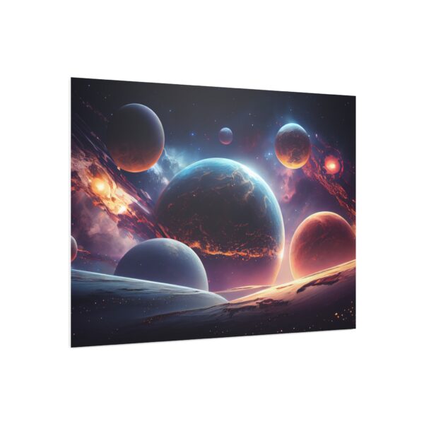 Cosmic Foam Board Wall Art - Stunning Space Design for Home Decor - Image 26
