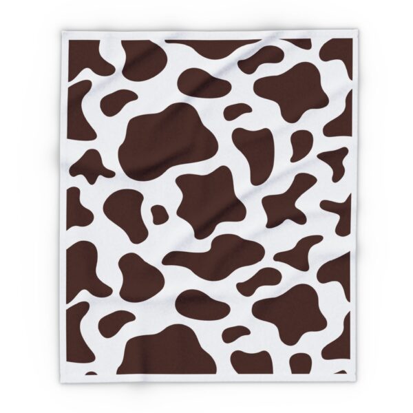 Cozy Cow Print Fleece Blanket for Home Décor and Gifts - Image 5