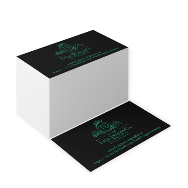 Total Designs Co Elegant Custom Business Cards - Professional Networking & Branding - Image 158