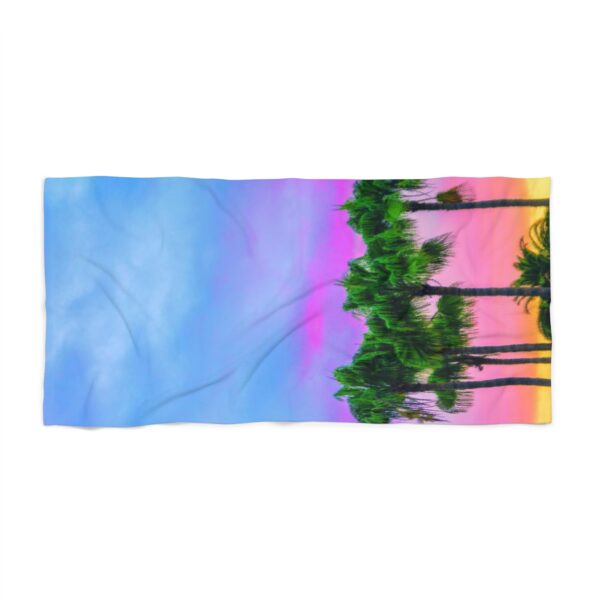 Beautiful Sunset Beach Towel - Image 3