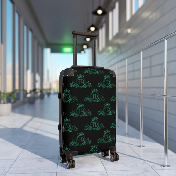 Total Designs Co Suitcase Elegant Travel Luggage for Adventurers