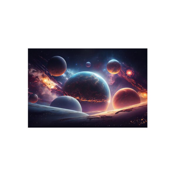 Cosmic Foam Board Wall Art - Stunning Space Design for Home Decor - Image 2