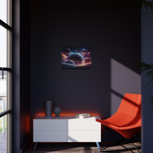 Cosmic Foam Board Wall Art - Stunning Space Design for Home Decor - Image 24