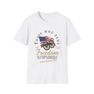 Independence Day Freedom Unisex Softstyle T-Shirt