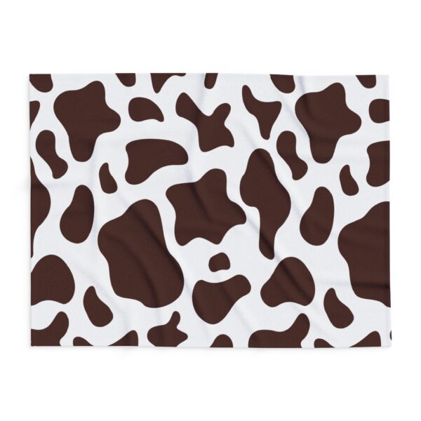 Cozy Cow Print Fleece Blanket for Home Décor and Gifts - Image 10