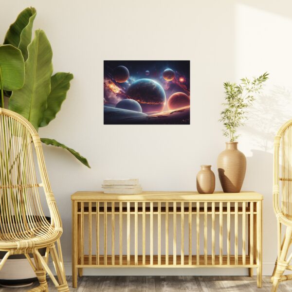 Cosmic Foam Board Wall Art - Stunning Space Design for Home Decor - Image 27
