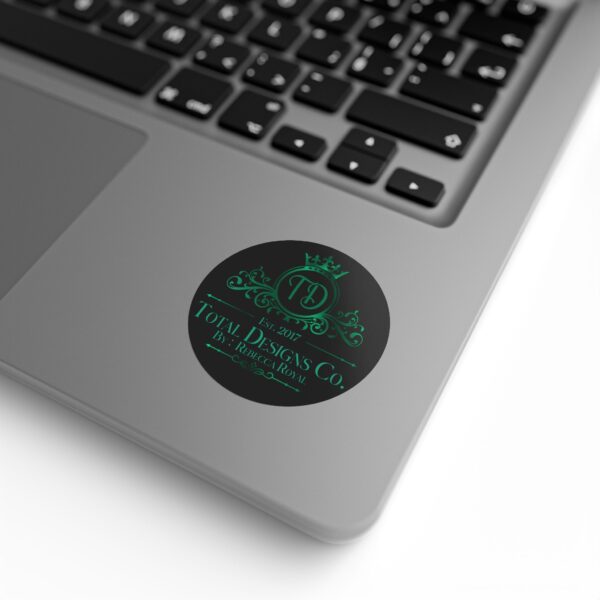 Total Designs Co Round Sticker Rolls - Personalized Label for Branding - Image 16