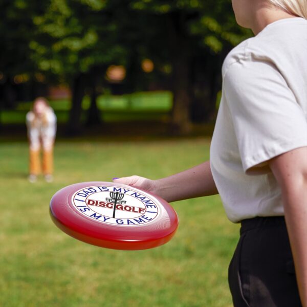 Disc Golf Frisbee – "Dad Is My Name, Disc Golf Is My Game" – Perfect for Family Fun and Outdoor Gatherings - Image 8