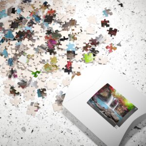 Scenic Waterfall Puzzle – 1014 Pieces for Nature Lovers