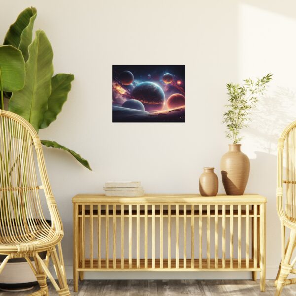 Cosmic Foam Board Wall Art - Stunning Space Design for Home Decor - Image 23
