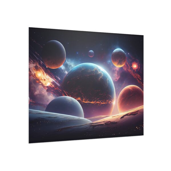 Cosmic Foam Board Wall Art - Stunning Space Design for Home Decor - Image 22