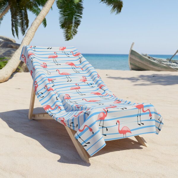 Flamingo Beach Towel - Image 4