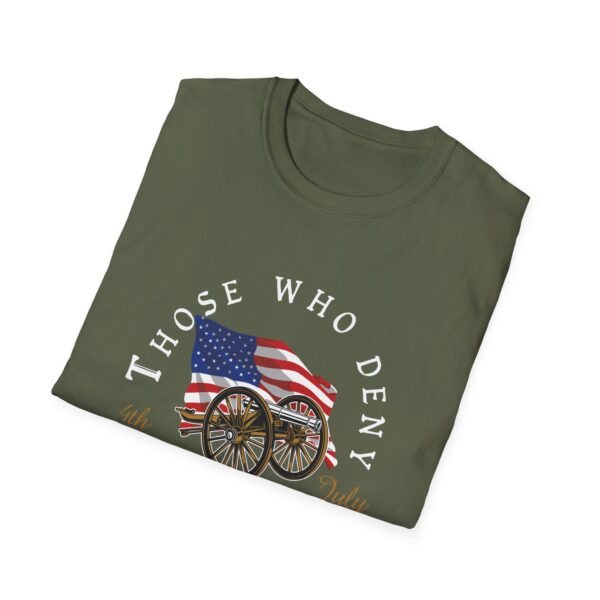 Independence Day Freedom Unisex Softstyle T-Shirt - Image 24