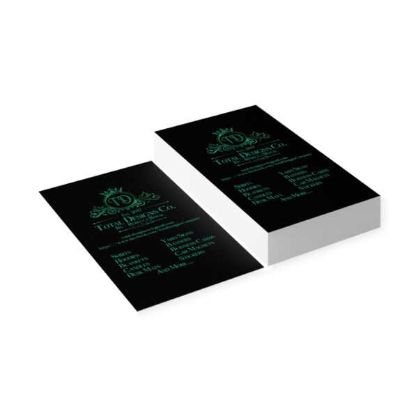 Total Designs Co Elegant Custom Business Cards - Professional Networking & Branding - Image 10