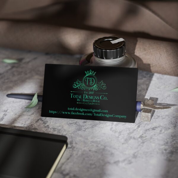 Total Designs Co Elegant Custom Business Cards - Professional Networking & Branding - Image 144