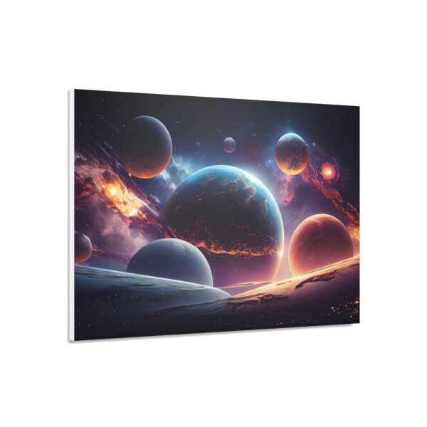 Cosmic Foam Board Wall Art - Stunning Space Design for Home Decor - Image 6