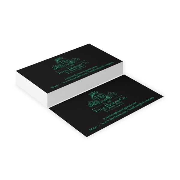 Total Designs Co Elegant Custom Business Cards - Professional Networking & Branding - Image 90