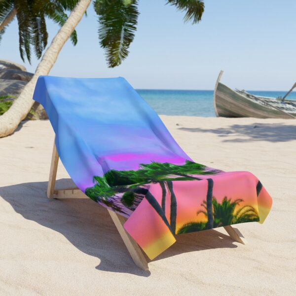 Beautiful Sunset Beach Towel - Image 4