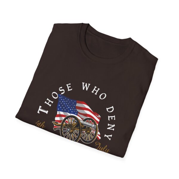 Independence Day Freedom Unisex Softstyle T-Shirt - Image 20