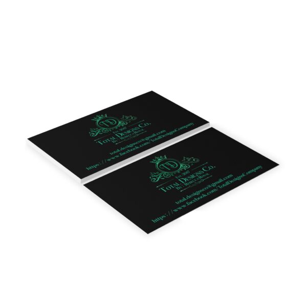 Total Designs Co Elegant Custom Business Cards - Professional Networking & Branding - Image 82